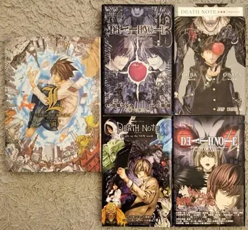 데스노트 5권 세트 카드 미개봉! 단편집, 소설 등