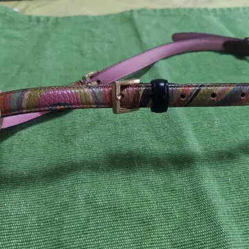 폴 스미스 스트라이프 패턴 벨트