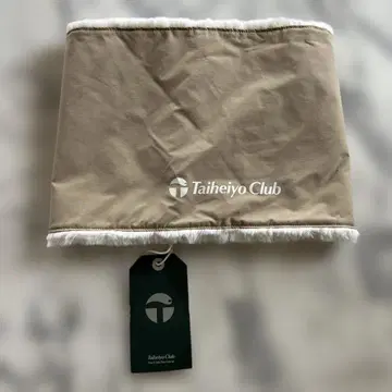 타이헤이요 클럽 넥워머 베이지 화이트