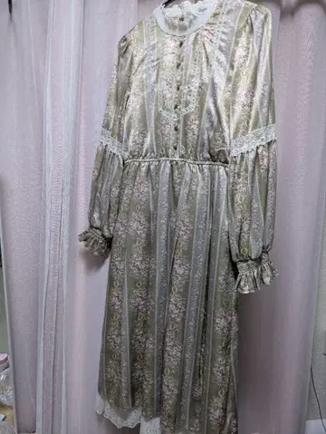 axes femme 롱 원피스 꽃무늬 가을/겨울