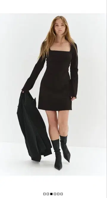 [ 미개봉 새상품 ] 긴팔 미니 드레스 원피스