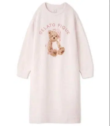 젤라또피케 GOOD NIGHT BEAR 자카드 원피스 베어