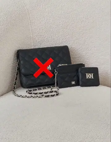 Darich DD 로고 퀼팅 트래블 세트 BLK