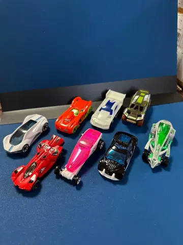 hotwheels 10대 팩 분해품 8대 세트