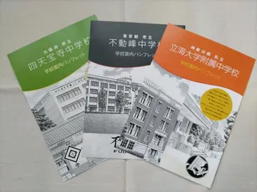 테니스의 왕자님 파티 특전 학교 안내 팜플렛 릿카이 후도미네 시텐호지