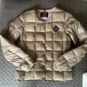 TAION 베이지 다운 자켓 타이온