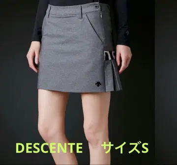 DESCENTE 골프 스커트 S 그레이