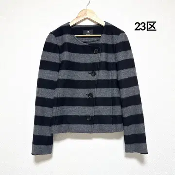 [ 새상품급 ] 23구 보더 노카라 자켓 M