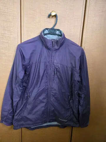 몽벨 mont-bell 자켓 S 라이트쉘 퍼플