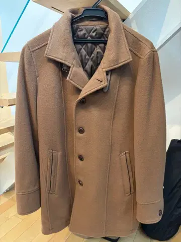 브라운 미쉘클랑 남성용 코트