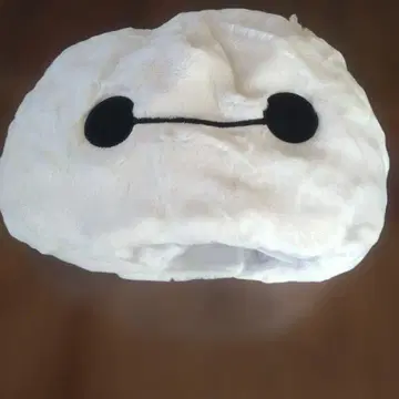 디즈니 베이맥스 복슬복슬 모자 58cm 화이트