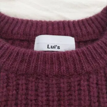 야크 100% 니트 Lui's 루이스 새상품급