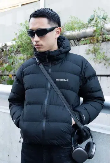 몽벨 파마 프로스트 라이트 다운 자켓 블랙 L