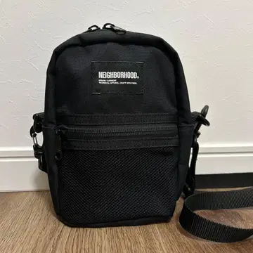 NEIGHBORHOOD 블랙 미니백