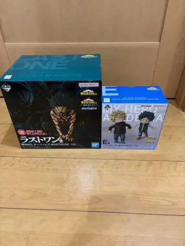 제일복권 나의 히어로 아카데미아 더 멀리 라스트 원상 E상 2점 세트