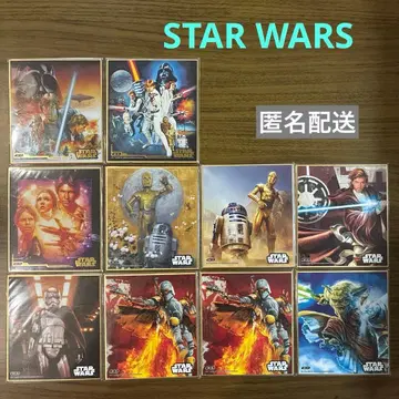 스타 워즈 색지 ART 미니 9종 10매 세트 STARWARS