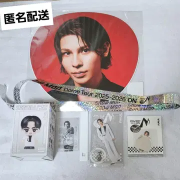 라울 부채 소프트 비닐 스티커 아크릴 스탠드 은색 테이프 Snow Man