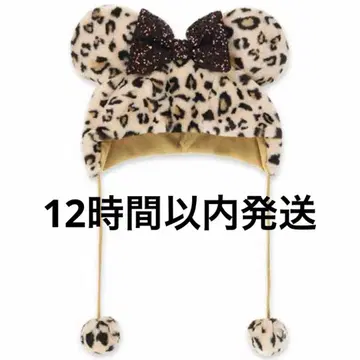 디즈니 레오파드 무늬 팬캡