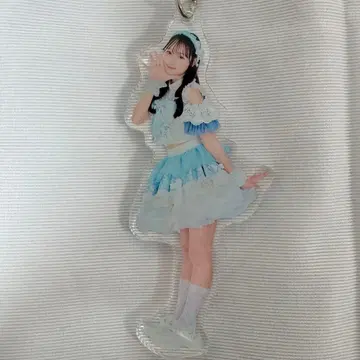 pixel ribbon 하야마 물방울 아크릴 키링