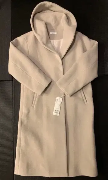 라이트 그레이 롱 코트 XS 사이즈