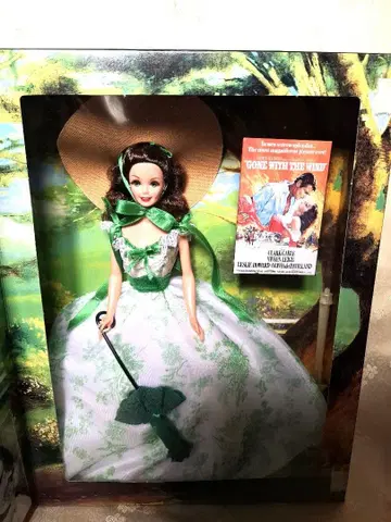 바비 영화 [바람과 함께 사라지다]의 스칼렛 오하라