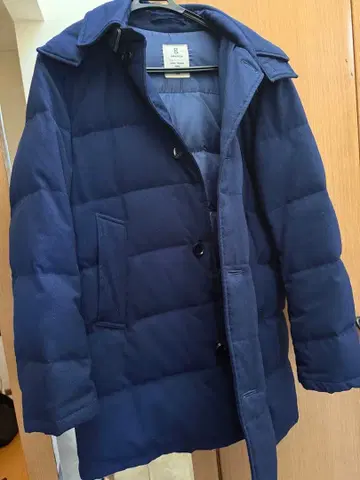 오리히카 다운 코트 네이비 L 사이즈