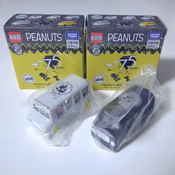 PEANUTS 탄생 75주년 기념 드림 토미카 컬렉션 버스 스누피