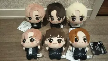 NCT 127 봉제 인형 마스코트 6개 세트