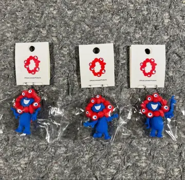 EXPO2025 PVC 마스코트 미야쿠미야쿠 키링 3종 세트