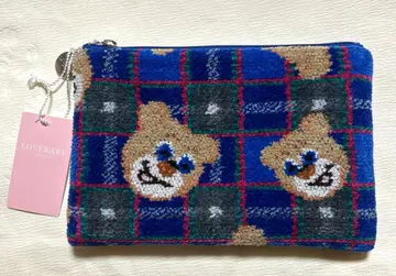 페이러 고베 타탄 테디 플랫 파우치 완판템