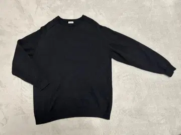 안장 숄더 크루넥 니트 LOOSE