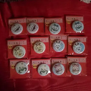 세븐일레븐 치이카와 (먼작귀) 캔 거울 컴플리트 세트 각 2개씩