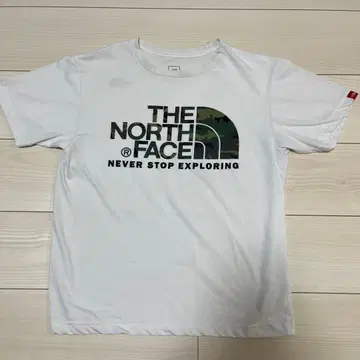 THE NORTH FACE 카모플라쥬 T셔츠 M