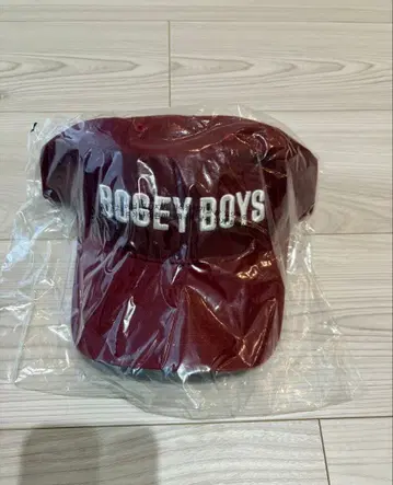 BOGEY BOYS 버건디 캡