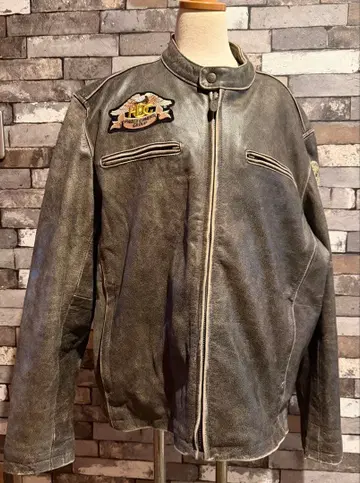 초격새상품급! Harley Owners Group 가죽 라이더 자켓