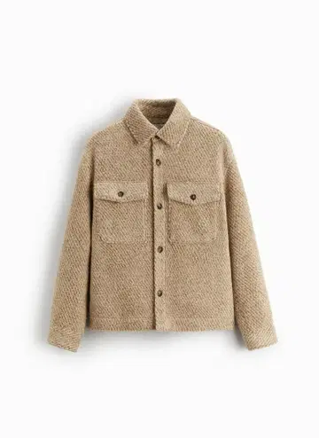 ZARA 남성용 셔츠 자켓 XL