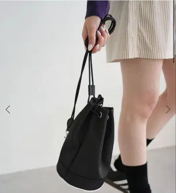 slobe ien citron 나일론 미니 숄더백