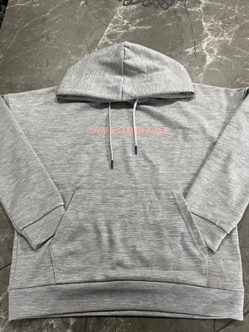 TaylorMade 후드 부착 트레이닝복 M 그레이