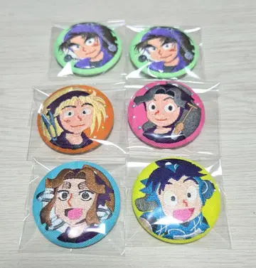 닌타마 란타로 자수 캔뱃지