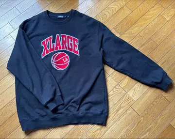 X-LARGE 바스켓 로고 맨투맨