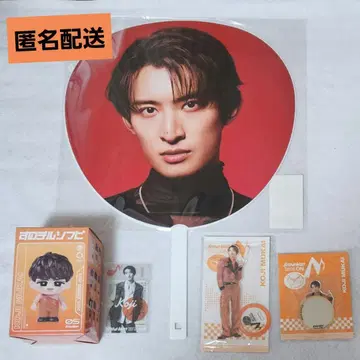 무카이 코지 부채 소프트 비닐 스티커 아크릴 스탠드 5점 Snow Man