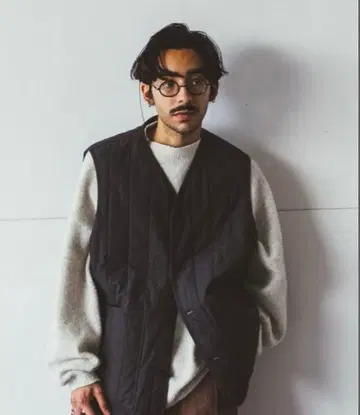 nest Robe CONFECT 울 충전솜 퀼팅 오버 베스트