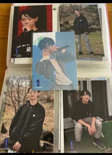 THE FIRST RUI 팬 사진 5종 세트