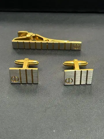 ST-252 던힐 넥타이핀 커프스 세트