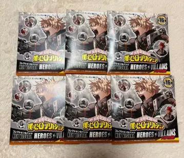 나의 히어로 아카데미아 6세트 히로아카 원화전 캔뱃지 미개봉