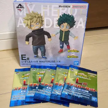 제일복권 나의 히어로 아카데미아 E상 이즈쿠 & 카츠키 증정품 포함