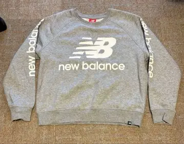 [ 새상품급 ] new balance 그레이 맨투맨 MEDIUM