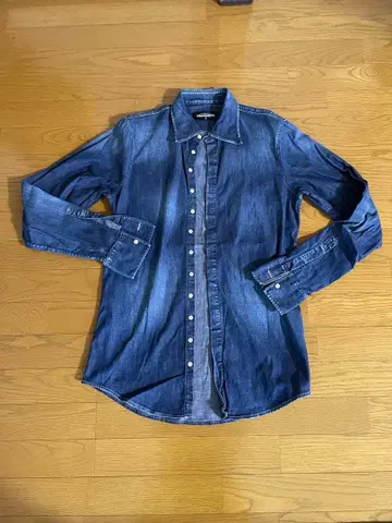 DSQUARED2 데님 긴팔 셔츠