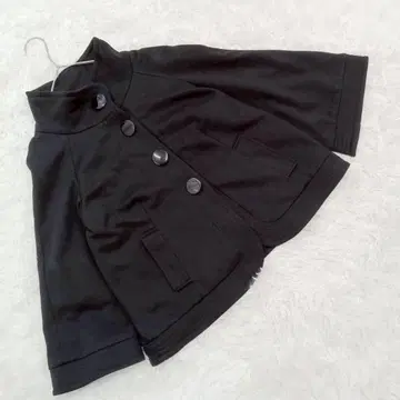 새상품급 [ FIRST REVUE ] (L) 싱글 버튼 판초 코트