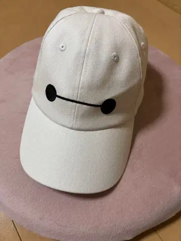 베이맥스 화이트 캡 조정 가능 디즈니